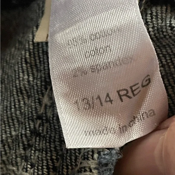 Maurice’s brand premiere jeans! BLINGY and cute! Size 13-14 regular - Picture 5 of 9